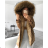 Coat winter park with fur women K-ZELL ITALIAN MODA KZE188035BEIGE béžová S