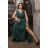 Women's Plus Size (42-46) Long Elegant Party Sleeveless Dress POLISH FASHION PMLBC23265-13