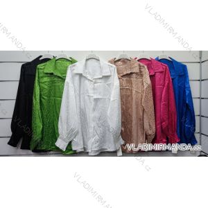 Women's Long Sleeve Shirt (S/M ONE SIZE) ITALIAN FASHION IMWP23021