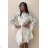 Elegant lace long sleeve women's dress (S/M/L ONE SIZE) ITALIAN FASHION IMPOC236364