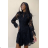Elegant lace long sleeve women's dress (S/M/L ONE SIZE) ITALIAN FASHION IMPOC236364