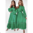 Women's Elegant Long Sleeve Long Dress (S/M ONE SIZE) ITALIAN FASHION IMPOC236348