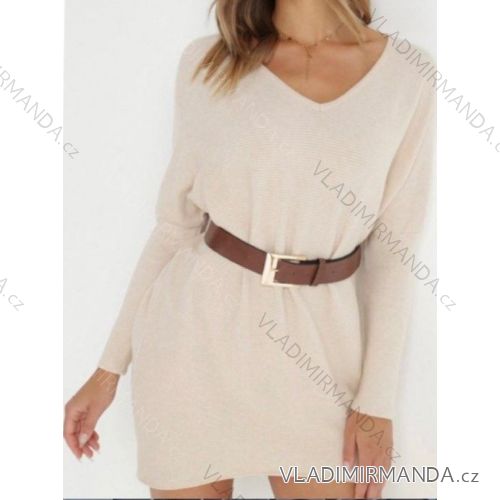 Women's Long Stretch Sleeveless Summer Dress (S / M / L ONE SIZE) ITALIAN FASHION IMWC222492
