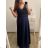 Women's Plus Size Elegant Party Sleeveless Prom Dress (L/XL/2XL ONE SIZE) ITALIAN FASHION IMM23XF-324