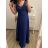 Women's Plus Size Elegant Party Sleeveless Prom Dress (L/XL/2XL ONE SIZE) ITALIAN FASHION IMM23XF-324