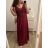 Women's Plus Size Elegant Party Sleeveless Prom Dress (L/XL/2XL ONE SIZE) ITALIAN FASHION IMM23XF-324