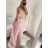 Women's Plus Size Elegant Party Sleeveless Prom Dress (L/XL/2XL ONE SIZE) ITALIAN FASHION IMM23XF-324