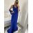 Women's Elegant Party Sleeveless Prom Dress (S/M ONE SIZE) ITALIAN FASHION IMM23XF-324A