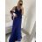 Women's Elegant Party Sleeveless Prom Dress (S/M ONE SIZE) ITALIAN FASHION IMM23XF-324A