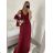 Women's Elegant Party Sleeveless Prom Dress (S/M ONE SIZE) ITALIAN FASHION IMM23XF-324A