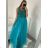 Sleeveless Prom Dress with Long Lace (uni s-m) ITALIAN FASHION IM919902