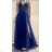 Women's Long Elegant Strapless Dress (S/M ONE SIZE) ITALIAN FASHION FMPRP239368