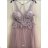 Women's Long Elegant Strapless Dress (S/M ONE SIZE) ITALIAN FASHION FMPRP239368