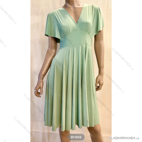 Women's Short Sleeve Dress (S/M ONE SIZE) ITALIAN FASHION FMPRP23SF1055