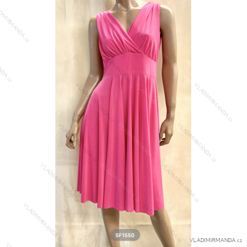 Women's Sleeveless Dress (S/M ONE SIZE) ITALIAN FASHION FMPRP23SF1550