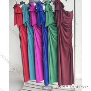 Women's Long Elegant Sleeveless Dress (S/M ONE SIZE) ITALIAN FASHION FMPRP23JR2202
