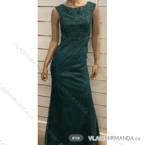 Women's Long Elegant Party Sleeveless Dress (S/M ONE SIZE) ITALIAN FASHION FMPRP238128