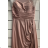 Women's Long Elegant Carmen Dress (S/M ONE SIZE) ITALIAN FASHION FMPRP23JUJU1751