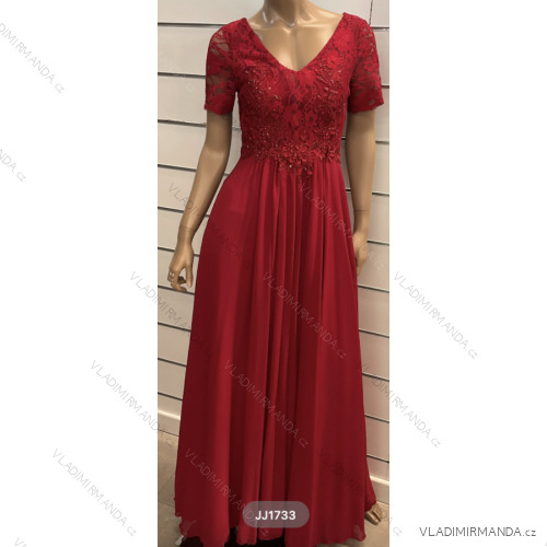 Women's Long Casual Short Sleeve Dress (S/M ONE SIZE) ITALIAN FASHION FMPRP23JJ1733