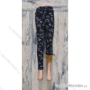 Leggings long with girls' sequins (140-164) TURKISH PRODUCTION TVB20012