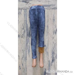 Leggings long with girls' sequins (140-164) TURKISH PRODUCTION TVB20012