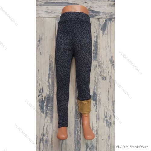 Leggings long with girls' sequins (140-164) TURKISH PRODUCTION TVB20012