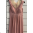 Women's Long Elegant Sleeveless Dress (S/M ONE SIZE) ITALIAN FASHION FMPRP23JR-17177
