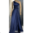 Women's Long Elegant Sleeveless Dress (S/M ONE SIZE) ITALIAN FASHION FMPRP23R1396