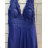 Women's Long Elegant Party Sleeveless Dress (S/M ONE SIZE) ITALIAN FASHION FMPRP23DF8657-1