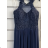 Women's Long Elegant Party Sleeveless Dress (S/M ONE SIZE) ITALIAN FASHION FMPRP23M-8753