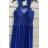Women's Long Elegant Party Sleeveless Dress (S/M ONE SIZE) ITALIAN FASHION FMPRP23M-8753