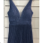 Women's long elegant party dress with straps (S/M ONE SIZE) ITALIAN FASHION FMPRP23HM2251