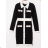 Women's Elegant Long Sleeve Dress (S/M ONE SIZE) ITALIAN FASHION FMPRP23DPU415-5