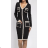 Women's Elegant Long Sleeve Dress (S/M ONE SIZE) ITALIAN FASHION FMPRP23DPU406-5