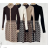 Women's Elegant Long Sleeve Dress (S/M ONE SIZE) ITALIAN FASHION FMPRP23JL-833