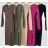 Women's Elegant Long Sleeve Dress (S/M ONE SIZE) ITALIAN FASHION FMPRP23824