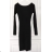 Women's Long Sleeve Dress (S/M ONE SIZE) ITALIAN FASHION FMPRP23M1555
