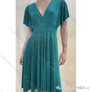 Women's Short Sleeve Dress (S/M ONE SIZE) ITALIAN FASHION FMPRP2333263