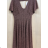 Women's Short Sleeve Dress (S/M ONE SIZE) ITALIAN FASHION FMPRP2333263