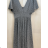 Women's Short Sleeve Dress (S/M ONE SIZE) ITALIAN FASHION FMPRP2333263