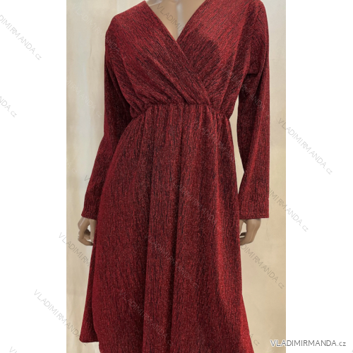 Women's Long Sleeve Dress (S/M ONE SIZE) ITALIAN FASHION FMPRP2333261