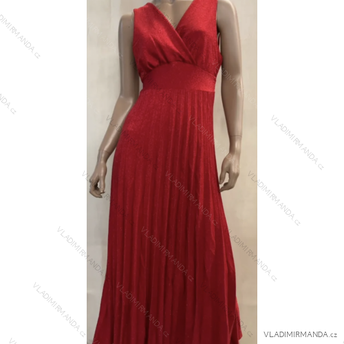 Women's Sleeveless Long Dress (S/M ONE SIZE) ITALIAN FASHION FMPRP232012