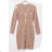 Women's Elegant Long Sleeve Dress (S/M ONE SIZE) ITALIAN FASHION FMPRP23DPU405-5