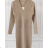 Women's Elegant Long Sleeve Dress (S/M ONE SIZE) ITALIAN FASHION FMPRP23MO1235