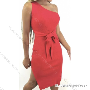 Women's Sleeveless Dress (S/M ONE SIZE) ITALIAN FASHION FMPRP2308558