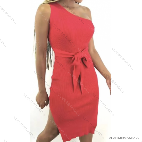 Women's Sleeveless Dress (S/M ONE SIZE) ITALIAN FASHION FMPRP2308558