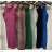 Women's Elegant Sleeveless Dress (S/M ONE SIZE) ITALIAN FASHION IMPOC237192