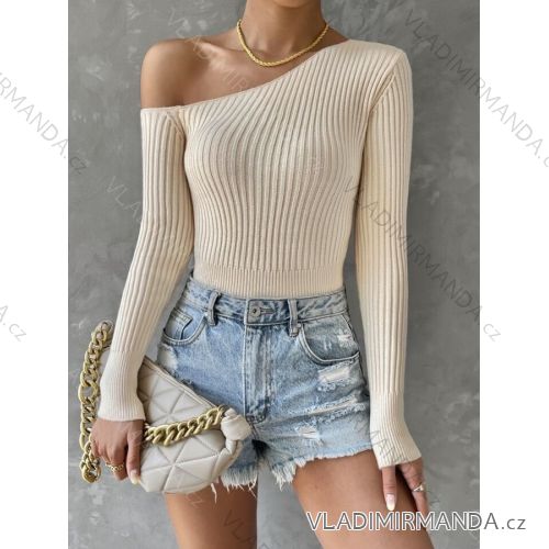 Women's Long Sleeve Sweater (S/M ONE SIZE) ITALIAN FASHION IMPBB23Y23172