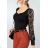 Women's Long Sleeve Tunic (S/M ONE SIZE) ITALIAN FASHION IMPGM232610