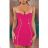 Women's elegant strapless dress (S/M ONE SIZE) ITALIAN FASHION IMPGM231160